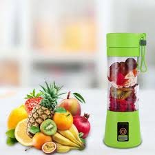 New portable Juicer Blender Freshly squeezed juice mixer Rechargeable portable Blender, 6 blades mini juicer